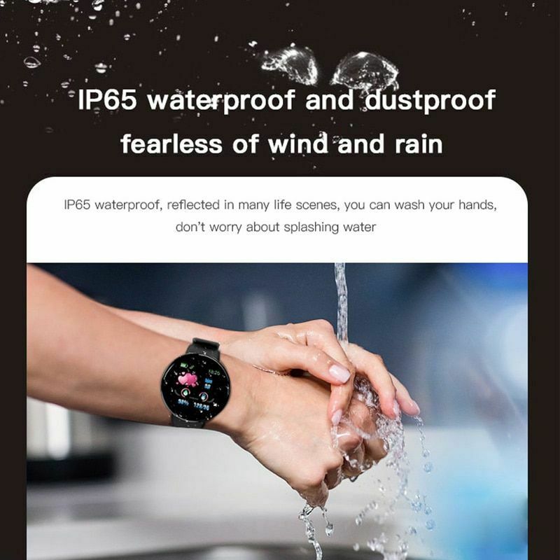 D18 Smart Horloge Hartslag Horloge Smart Polsband Sport Bloeddruk Smartwatch Smart Band Waterdichte Smartwatch Android