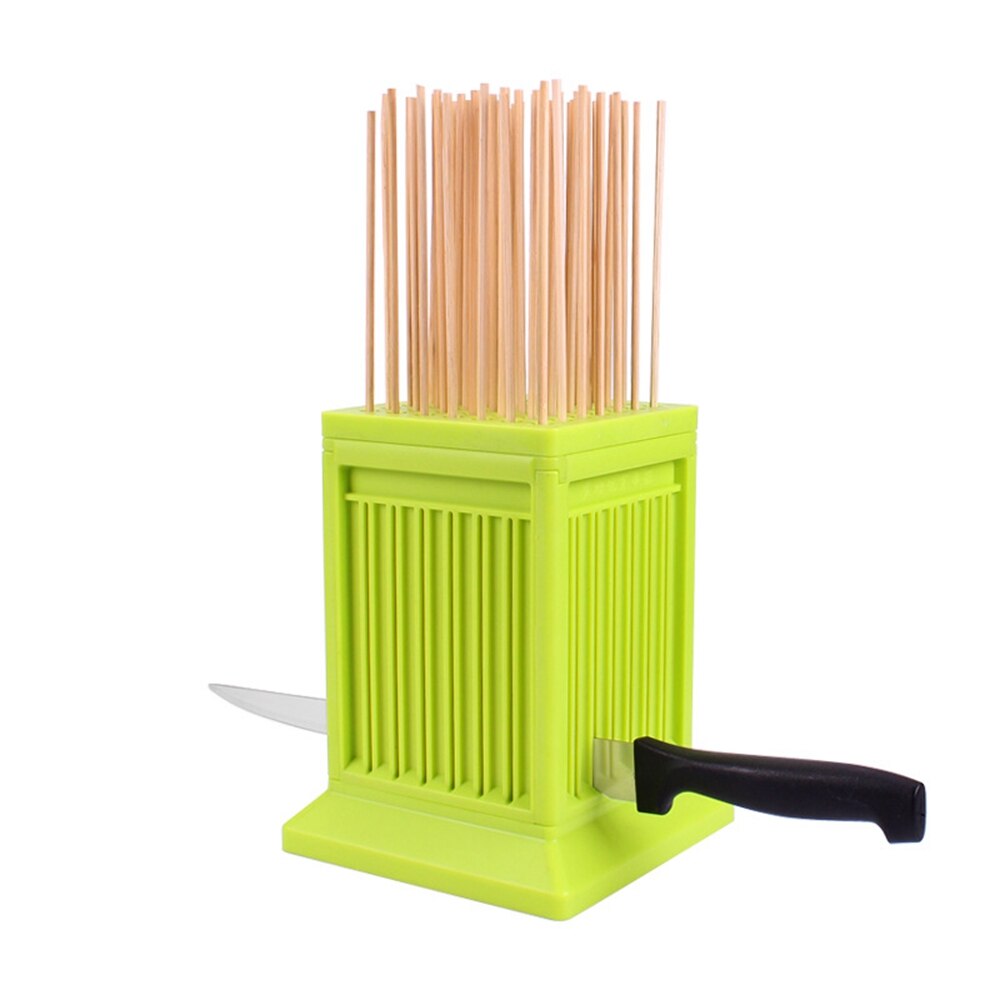 49 Holes Meat Skewer Kebab Maker Box,Kitchen Quick Bbq Skewer Maker Meat Maker