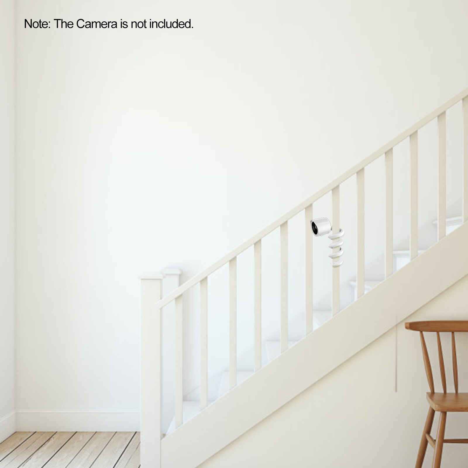 Versatile Twist Mount compatible with Google Nest Cam Indoor Flexible Gooseneck-Like Mount for Nest Indoor Camera Attach