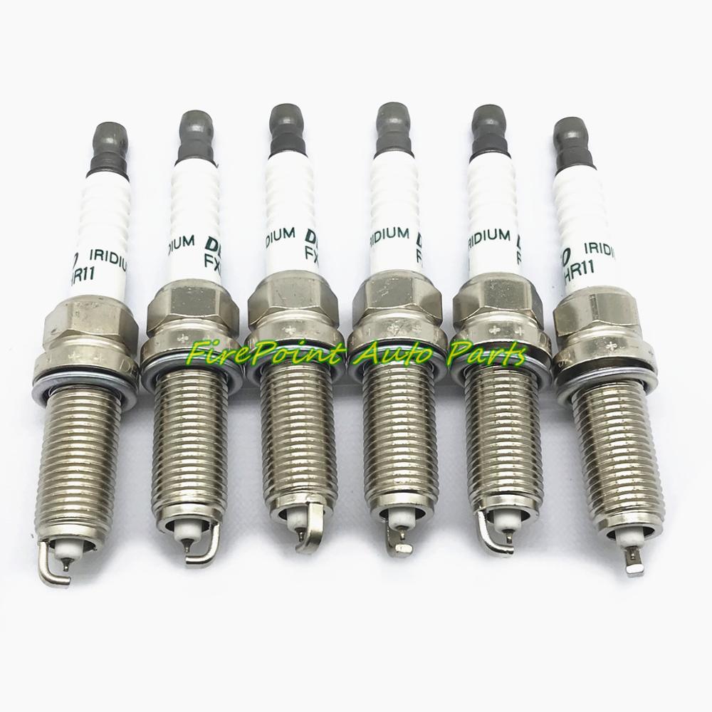 4 Uds iridio de bujías de platino FXE20HR11 FXE20HR-11 para 22401-JD01B 22401JD01B DF6H11B DILKAR6A11 LZKAR6AP-11 PLZKAR6A-11