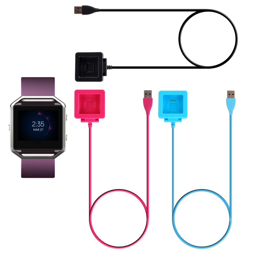 USB Charging Cable Replacement Charger for Fitbit Blaze Fitness Smart Watch