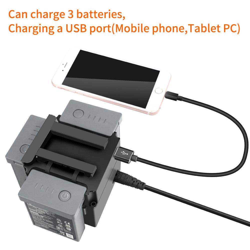 For DJI Robomaster S1 Balanced Battery Charging Hub 3-In-1 Intelligent Charger For RobomasterS1 Chargers cable #1220