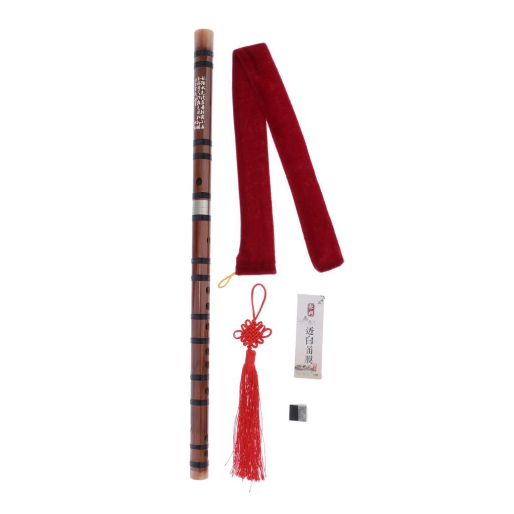 Bamboo Dizi Flute - Traditional Chinese Handcrafted Musical Wind Instrument