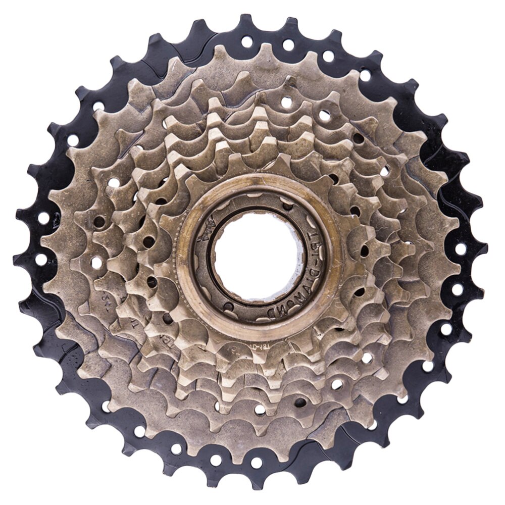 Cassette de 8 velocidades para bicicleta de montaña, ultraligero, con volante giratorio, accesorios para bicicleta de montaña, 1 ud.