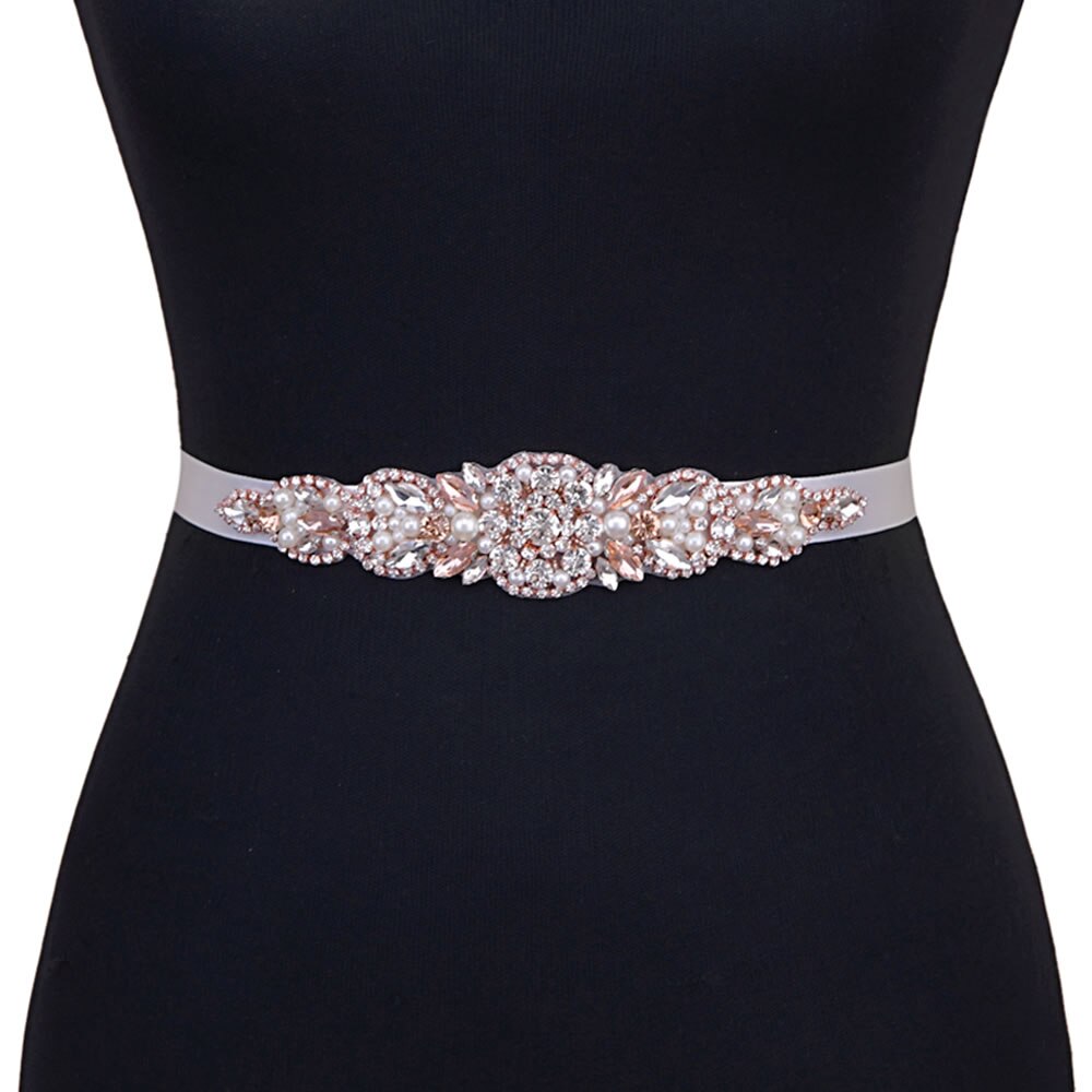 OLOMLB cinturón de novia impresionantes cinturones de novia plata diamante boda cinturones para vestidos de mujer cinturón para boda cinturón del Bri