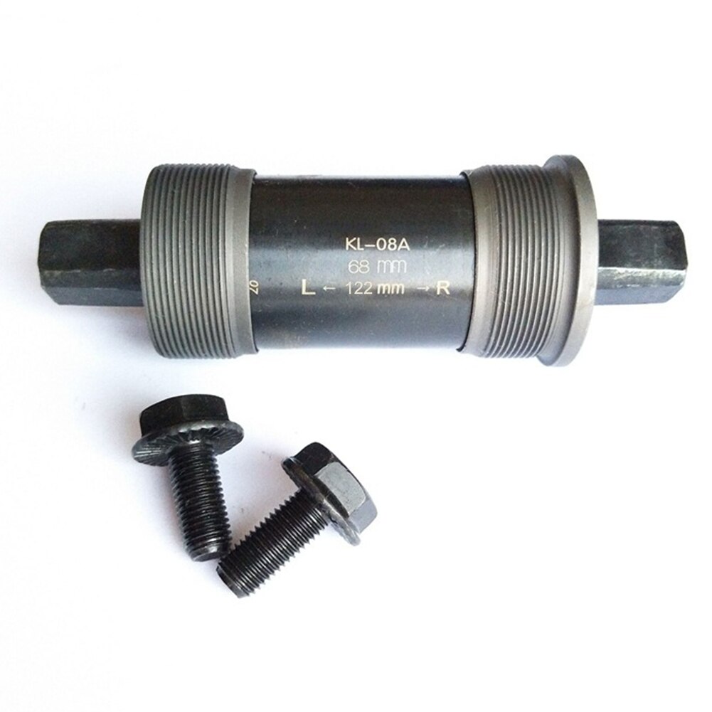 Legering Racefiets Stalen Taper Trapas 68 Mm Meerdere Size Glas + Pc + Matte Mountainbike Beroep Tool S20: 112mm