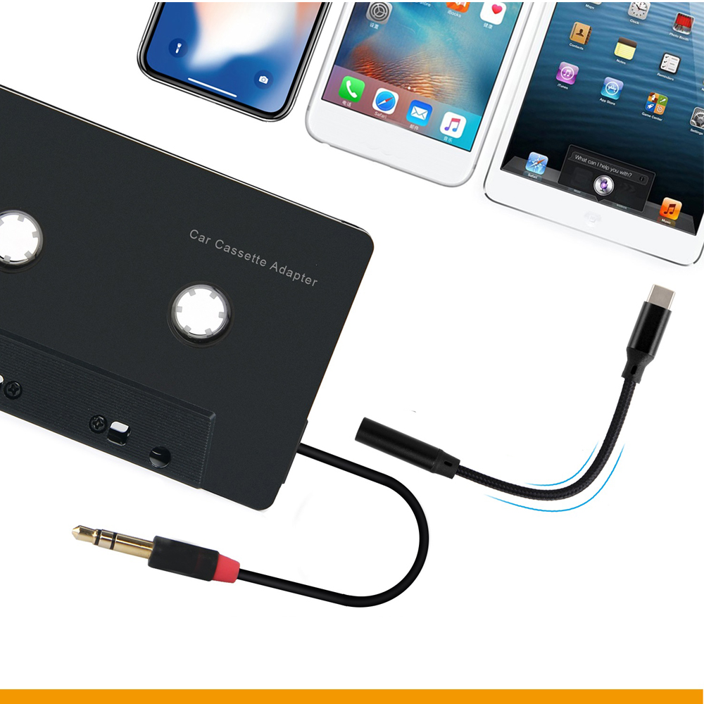 Aux Adapter Auto Band Audio- Kassette MP3 Spieler Konverter 3,5mm Jack Stecker Für iPod iPhone MP3 Telefon AUX Kabel CD-Spieler
