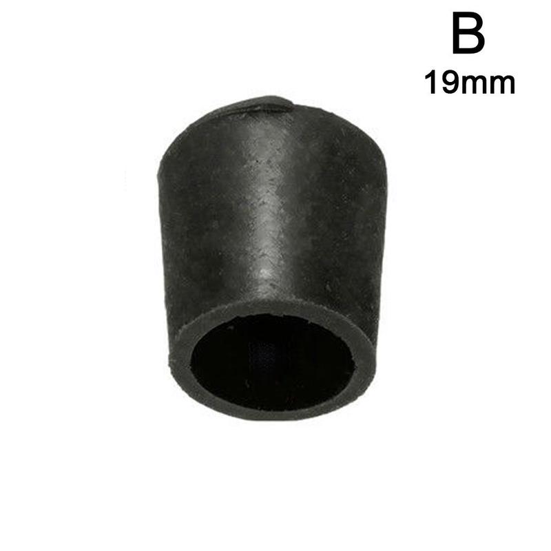 1pz Nero Tavolo E Fodere per Sedie di Plastica Rotondo Sedia Piedini in Gomma Coperture Mobili Coperture cappucci Protezione Della Gamba pad Tavolo P6C3: nero & bianca