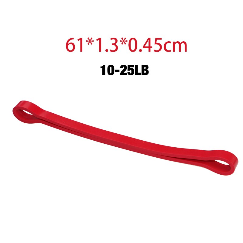 Fitness Resistance Bands Rubber Pull Up Bands Gym Strength Training Equipment Power Latex Band Loop Strap Rubber String Chest: Red