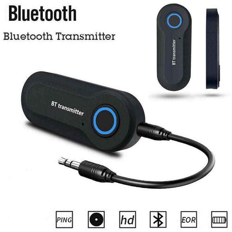 Bluetooth Zender 3.5MM Jack Audio Adapter Draadloze Bluetooth 4.0 Stereo Audio Transmitter Adapter voor Hoofdtelefoon TV