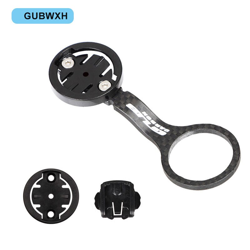 GUB Bicycle Computer 3K Carbon Fiber Holder For GARMIN Bryton Cateye Speedometers Stem Headset Steering Top Cap Install: GUBWXH Carbon