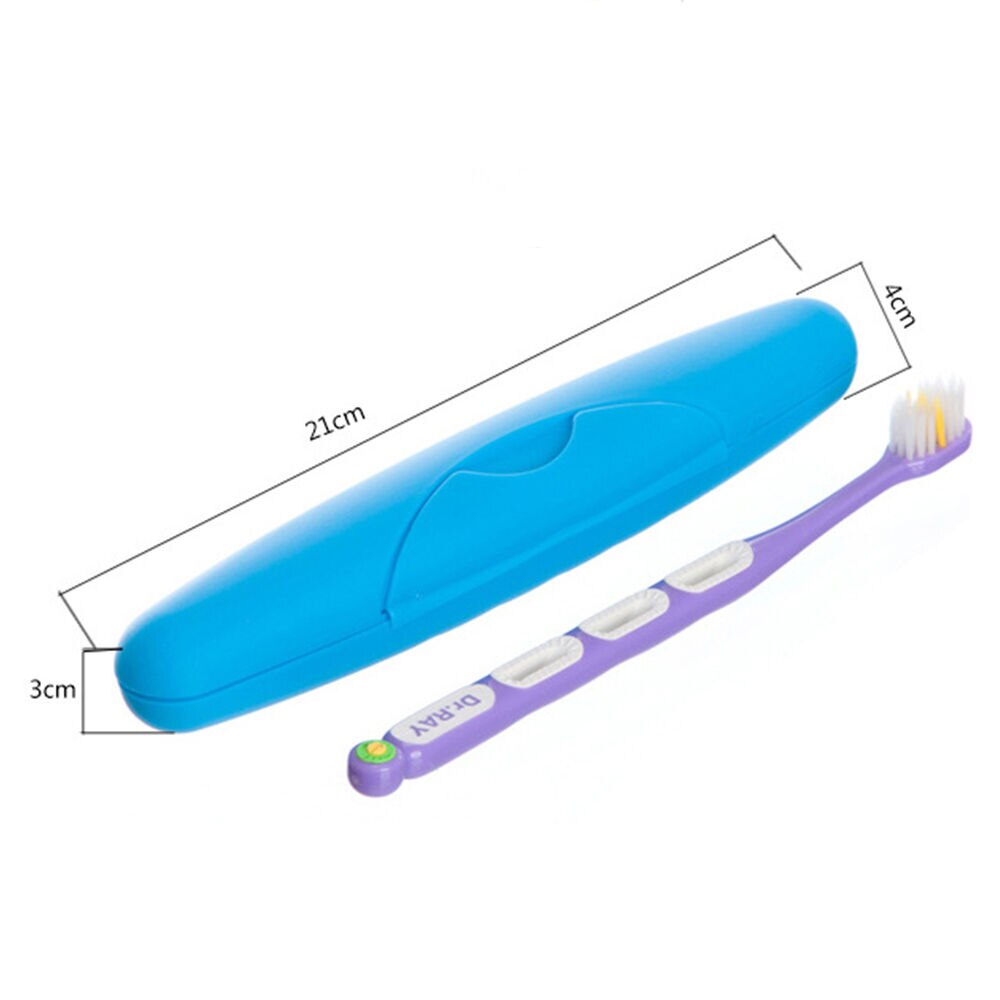 Mooie Handige Toothbrushbox Uitstekende Draagbare Reizen Wandelen Camping Tandenborstelhouder Case Box Tube Cover Bescherm