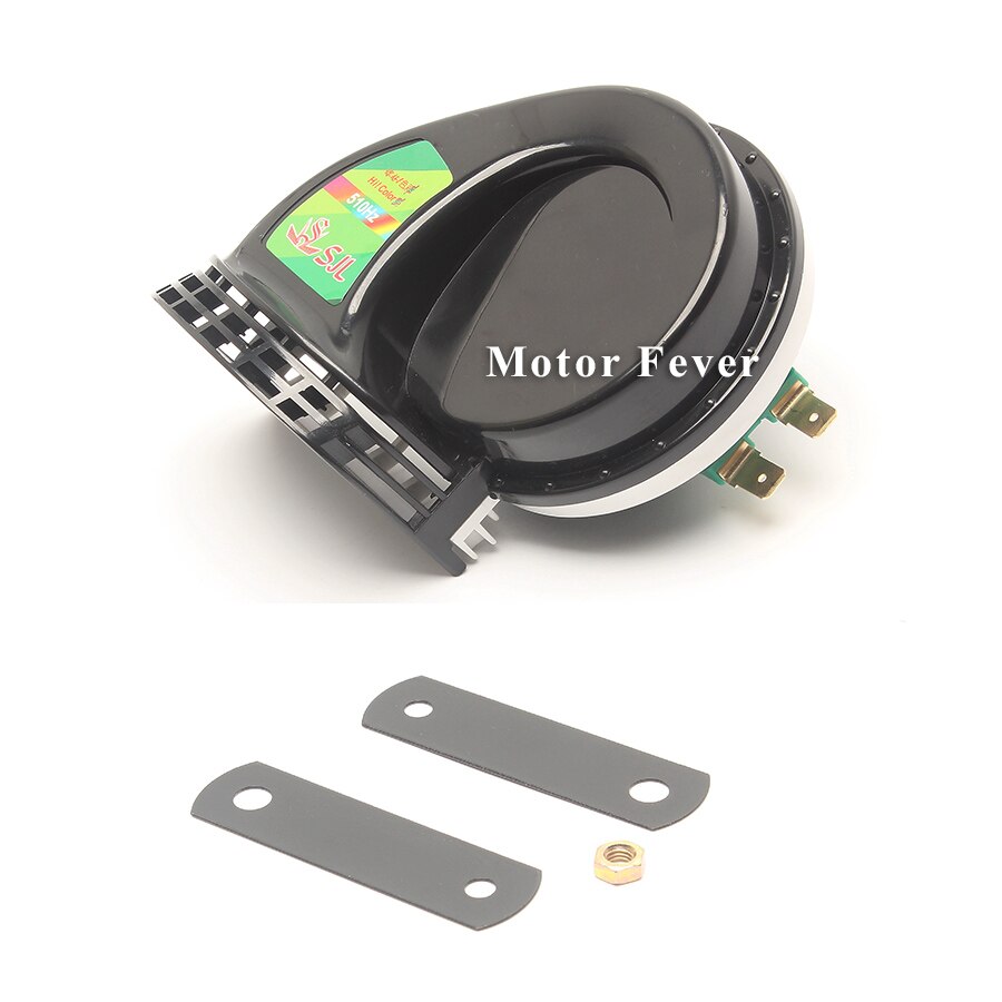 Klaxon sonore universel de moto, interrupteur sonore, sirène sonore, pour voiture électrique, Scooter, mobylette, motocross, ATV, véhicule