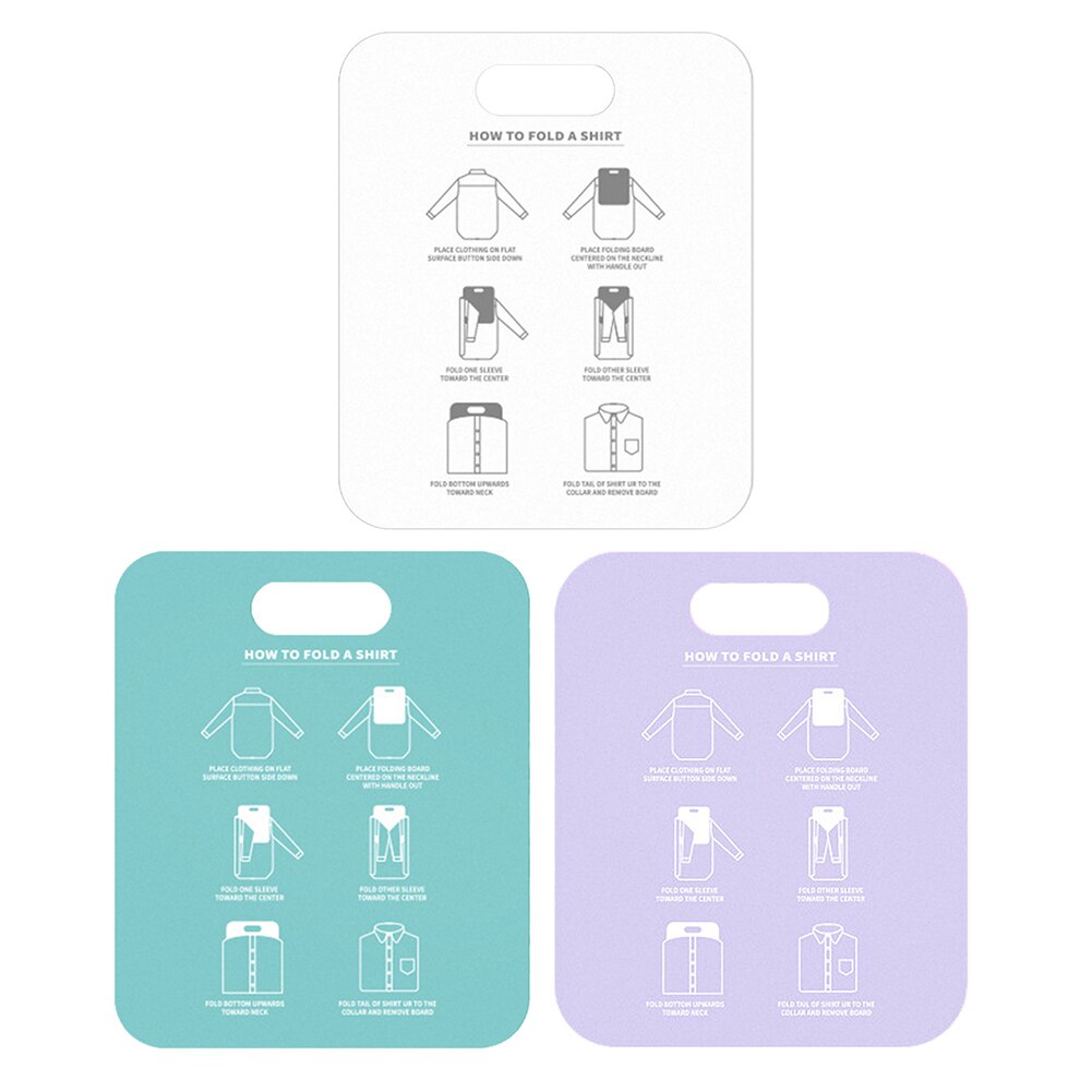 Household Shirt Folding Board Clothes Folder Closet Fold Save Time Quick Clothes Folding Board Clothes Holder