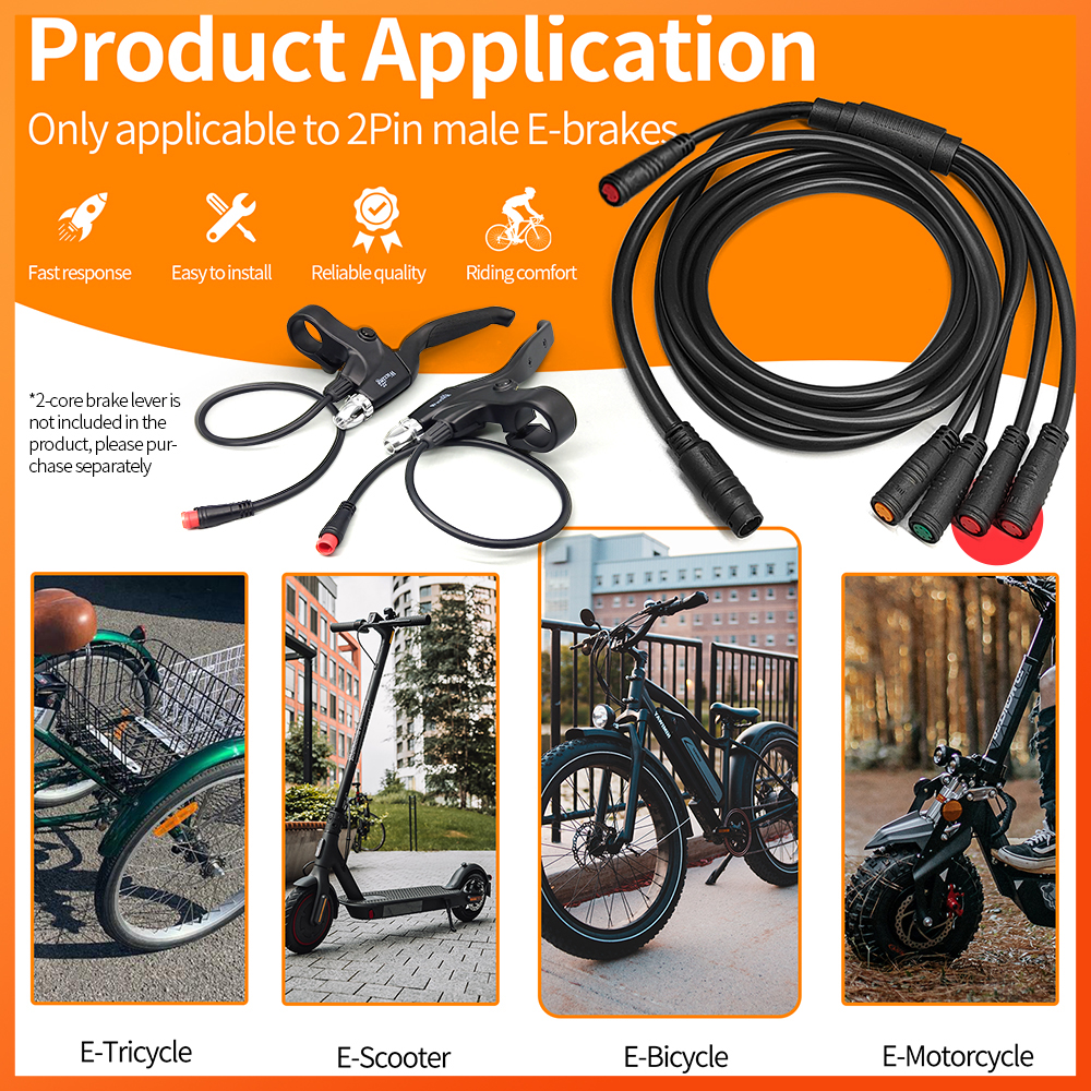 Elsykkel sinusbølge 3- modus kontrollersett 17a 26a 30a 40a tft-skjerm 1 t 5- kabel gass hall ubegrenset motor 350w-1000w motorer