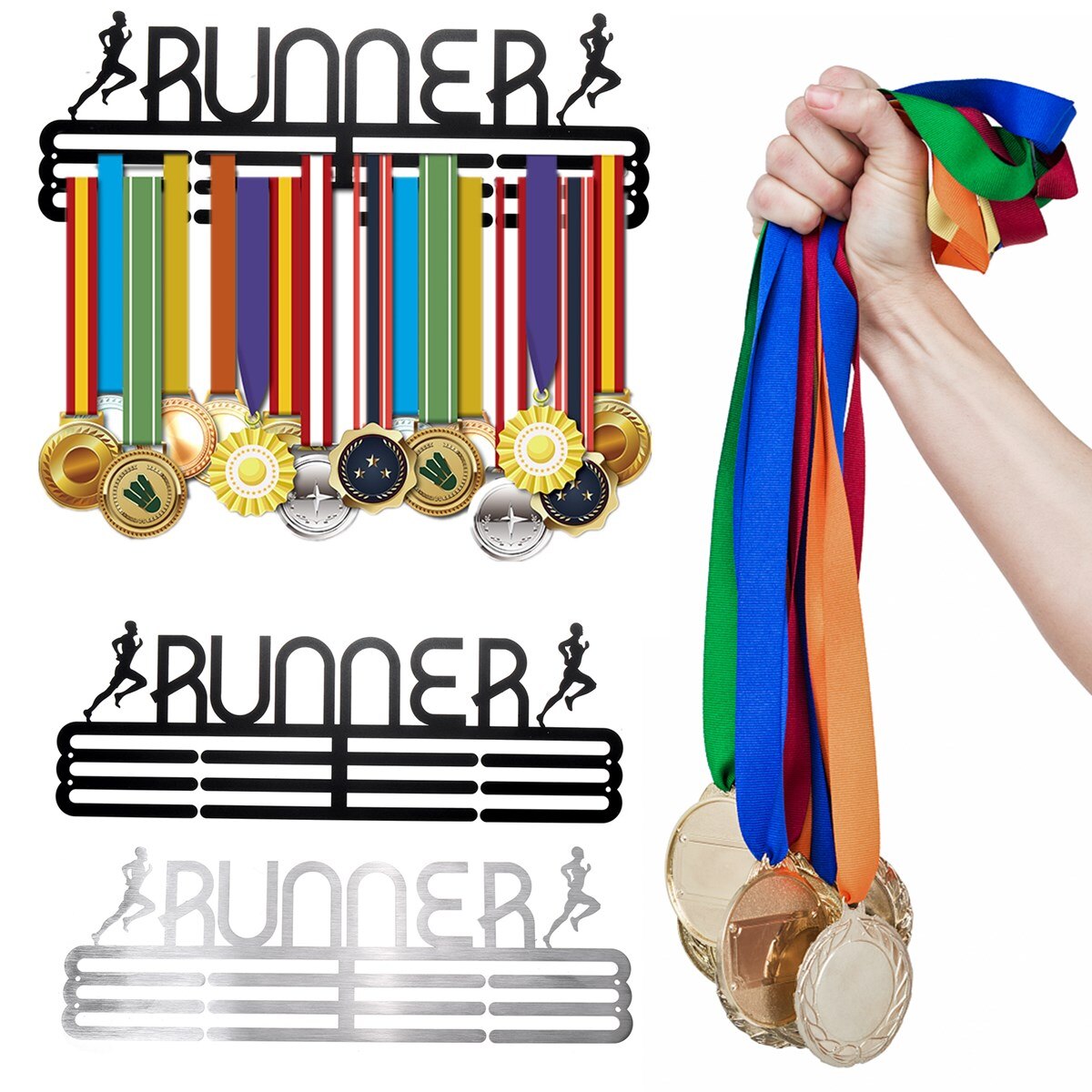 Sports Medal Rack Medal Hanger Display Rack Stainless Steel Sports Gymnastics Medal Holder