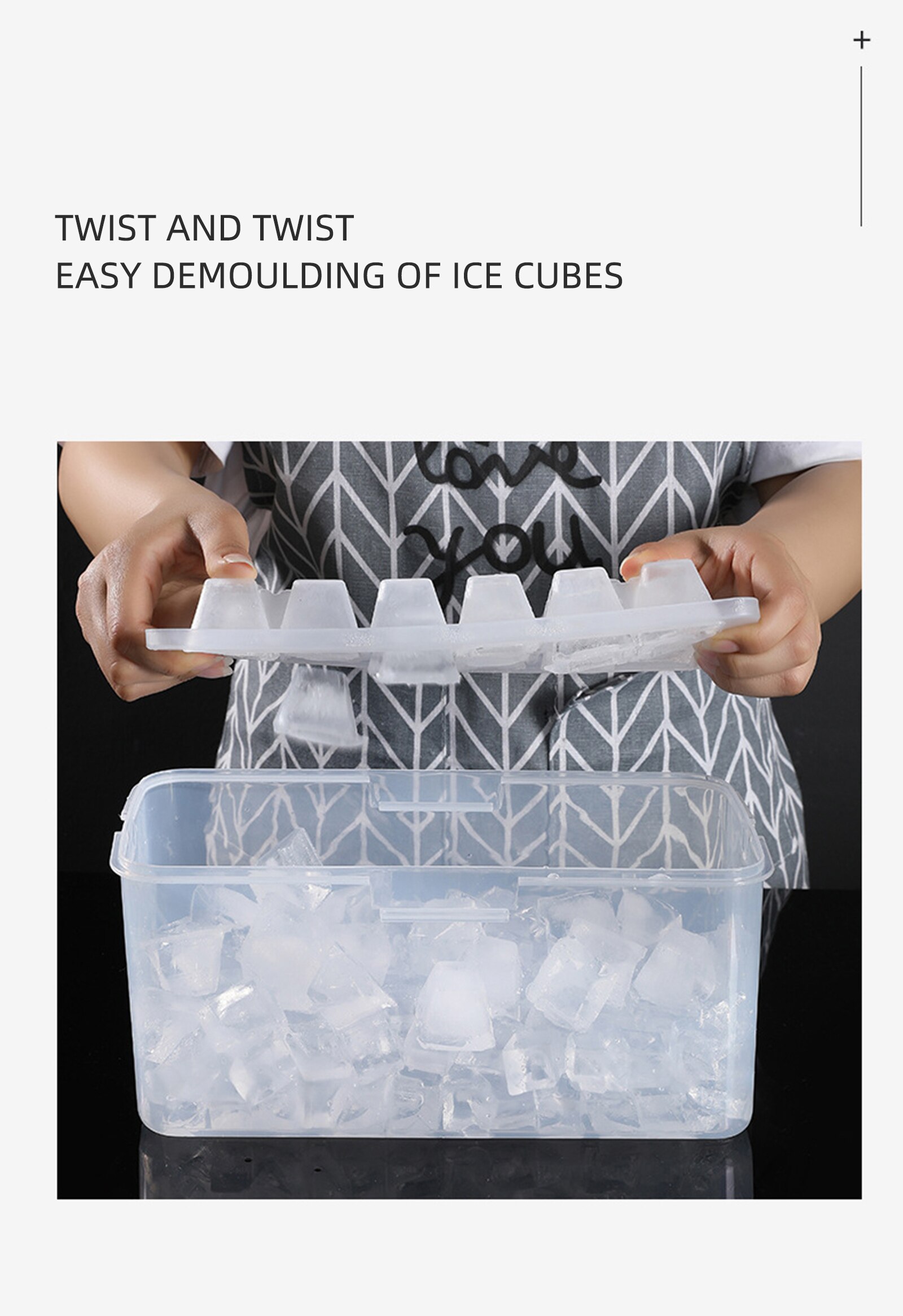 1/2/4 warstwy mrożjeden zamrażarka lodówka Whisky forma skrzynka tacka robić lodu kwadratowy domowej roboty koktajl podejmowania szybkie impreza