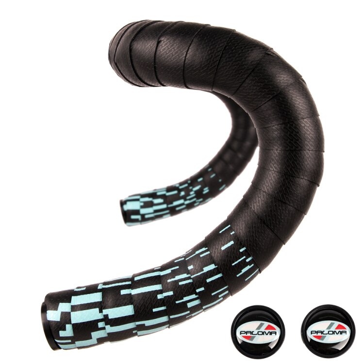Cinta para manillar de bicicleta, volante de cubierta para bicicleta de carretera, Mango antideslizante, cinta de goma, accesorios para manillar de bicicleta, 2 uds.: Bianchi Green