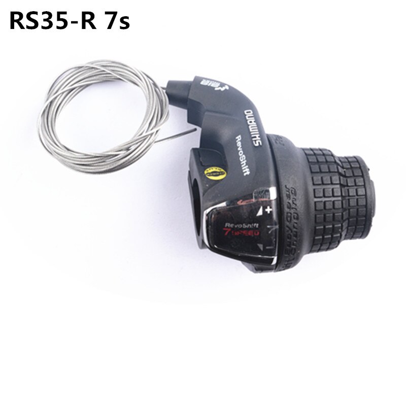 Shimano tourney sl  rs36 rs35 rs25 revoshift bike twist vaihdevipu 3/6/7 nopeus 18s 21s rs35 as rs31 mtb polkupyörän osille: Rs35 7s