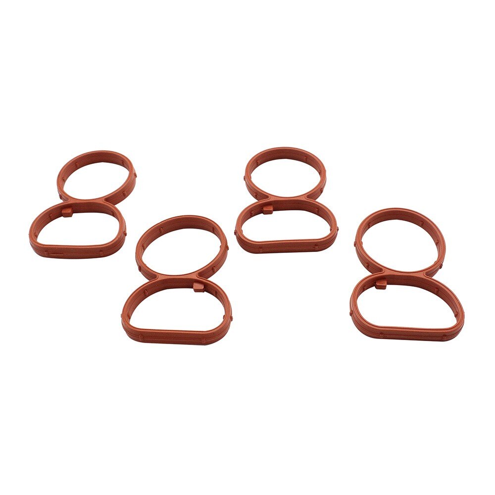 Intake Manifold Gasket Set 4pcs Intake Manifold Sealing Rings for BMW N47