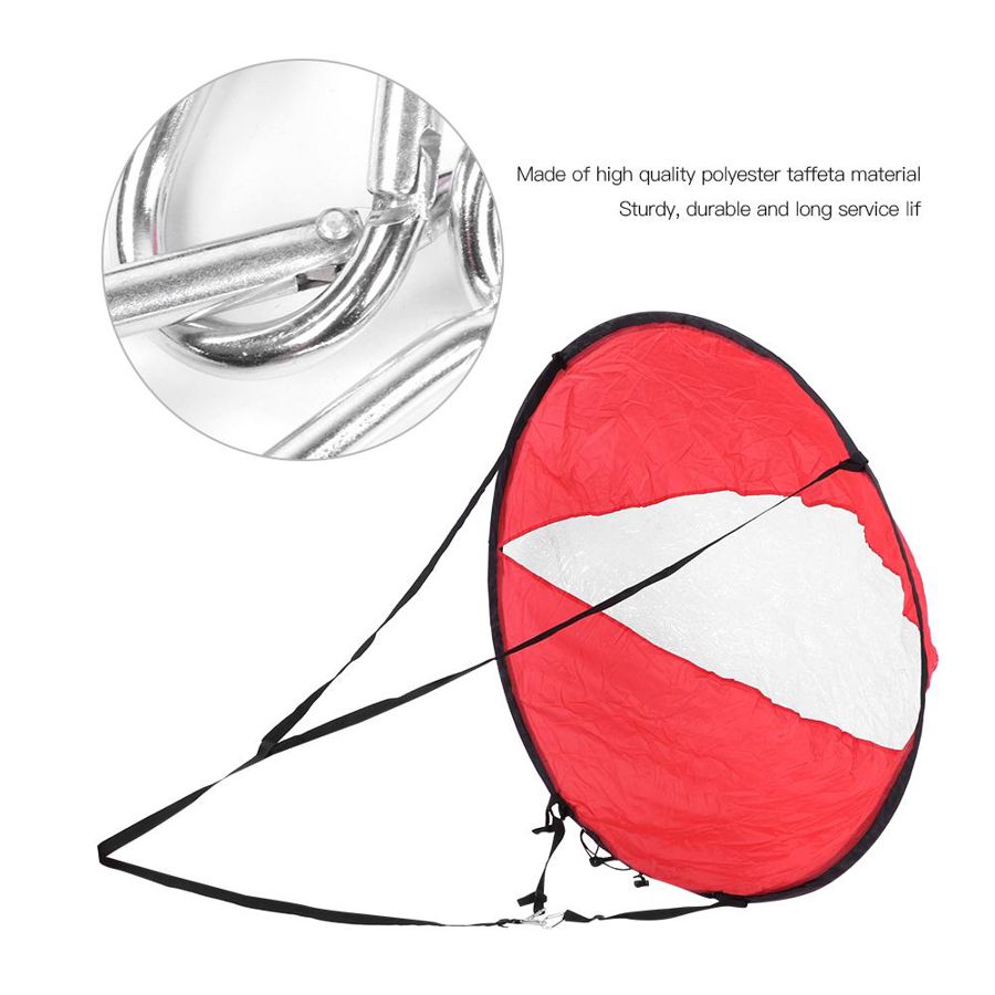 110cm Sail Foldable Kayak Boat Wind Sail Paddle Board Sailing Canoe Stroke Paddle Rowing Boats Wind Clear Window water sport