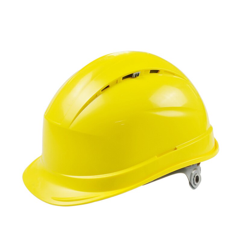 Sicherheit Helm Anti Schock Licht Gewicht PP Helme Bau Hart Arbeiten Hütte Verhindern Schlag Kopf Schutz Sicherheit Arbeit Kappe: Gelb