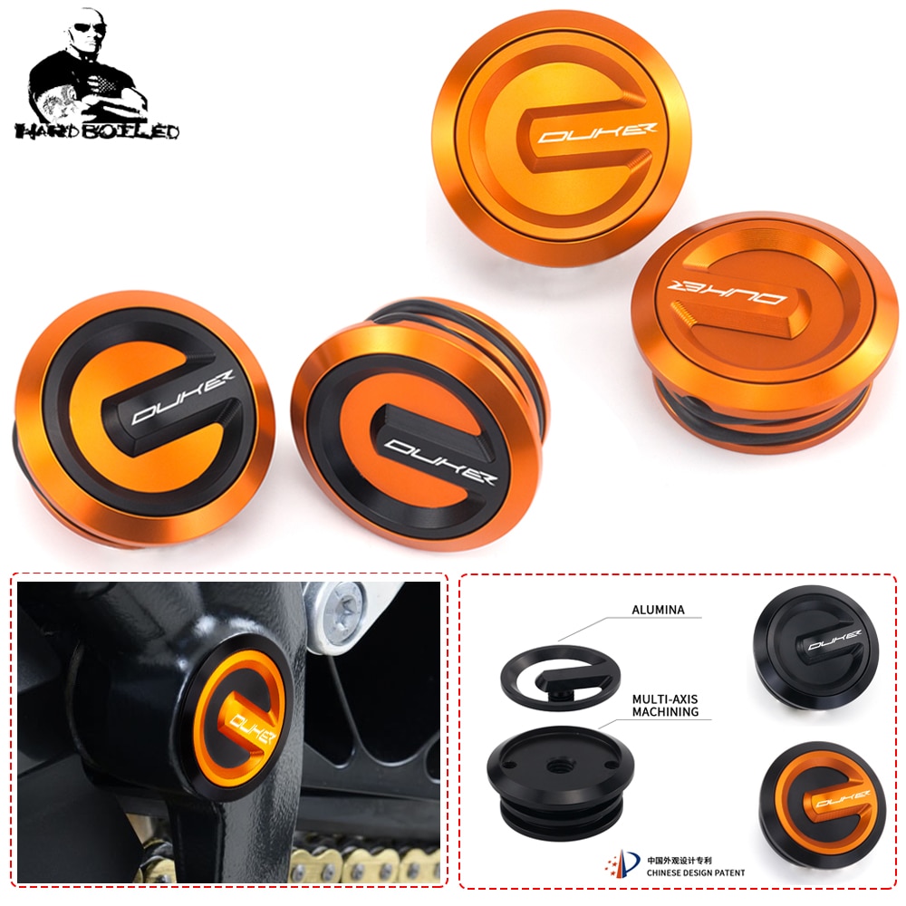 För ktm 1290 super duke  r 1190 1090 1050 1290 äventyr cnc aluminium motorcykelram hål täcklock lock propp dekor dekorativ keps
