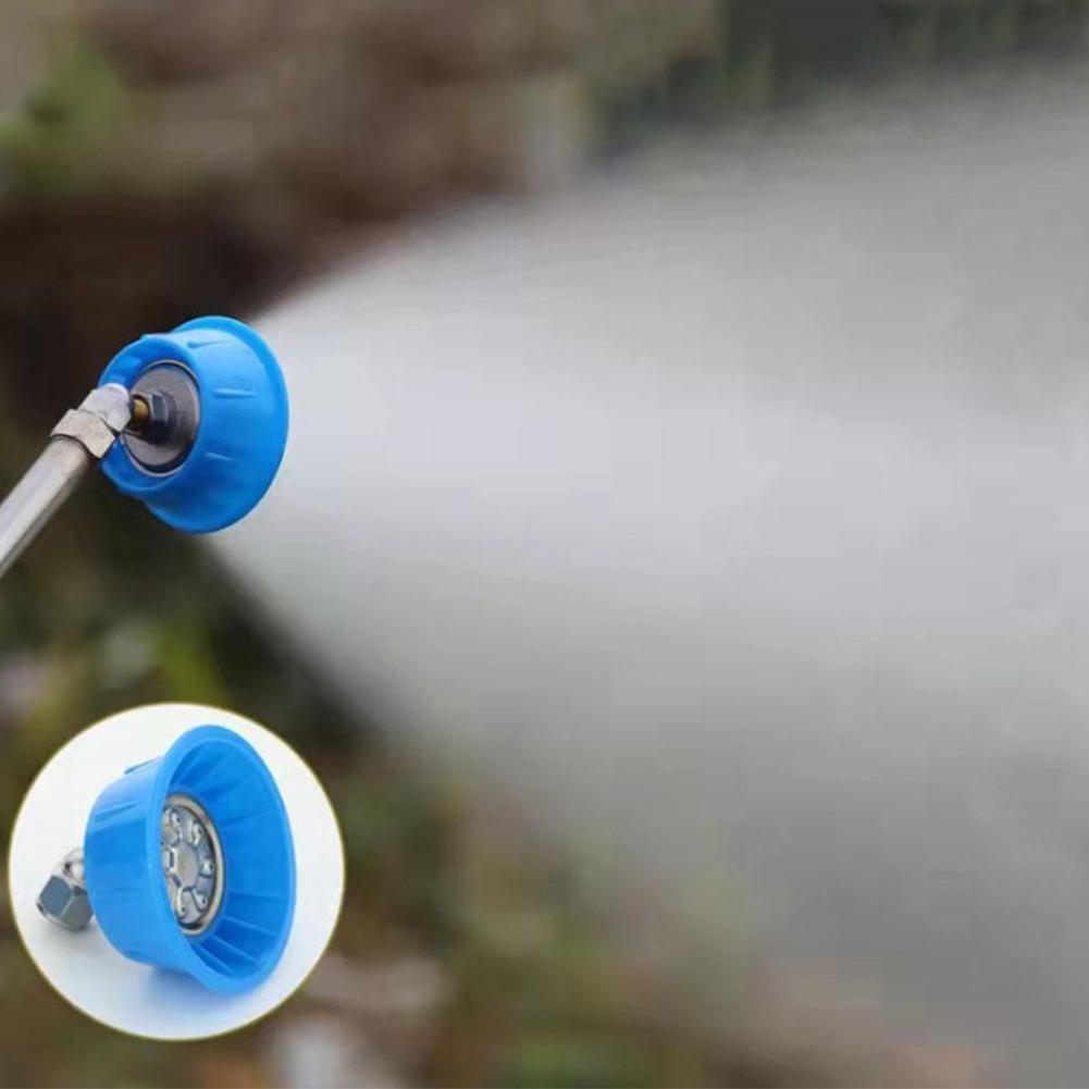 Boquilla atomizadora de 7 orificios para rociador a prueba de viento de alta presión, rociador de niebla