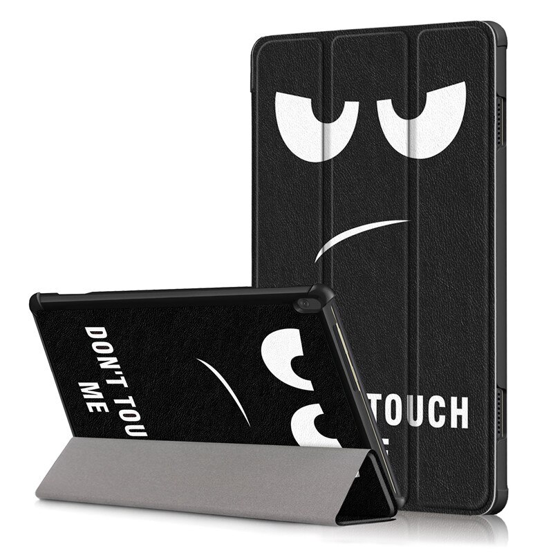 fallen Für Lenovo Tab M10 tb x505x x505l x505f fallen Tri-Falten Leder Magnetische Tablette Funda Für Lenovo Tab M10 fallen tb-x605f: YJ / Tab M10 TB X505X F L