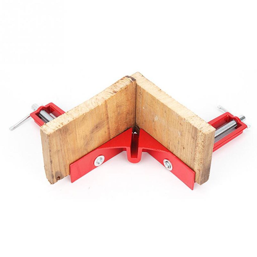 Rugged 90 Degree Right Angle Clamp DIY Corner Clamps Quick Fixed Fish Tank Glass Wood Picture Frame Woodwork Right Angle Tool