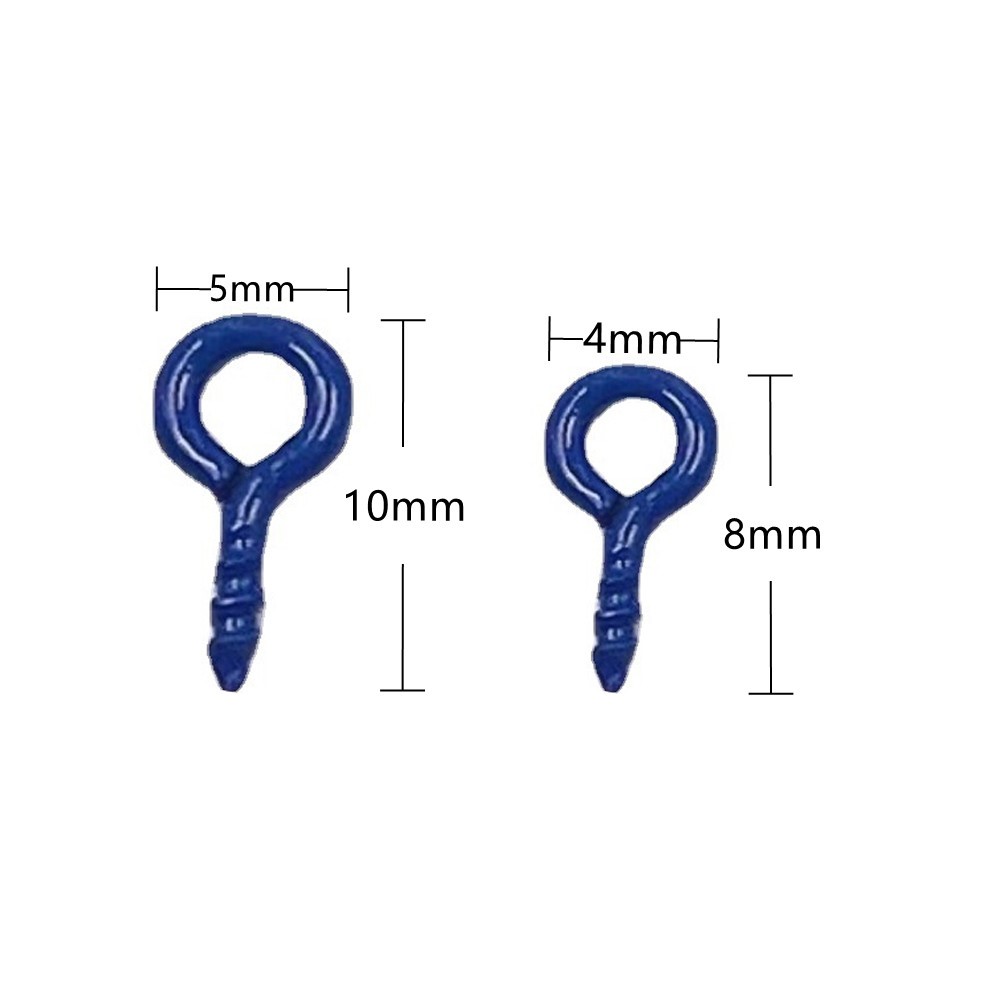 100/300/500 Stuks Kleurrijke Metalen Kleine Oogspelden Oogklemmen Sluitingen Haken Connectoren Diy Sieraden Maken Benodigdheden Accessoires Bevindingen