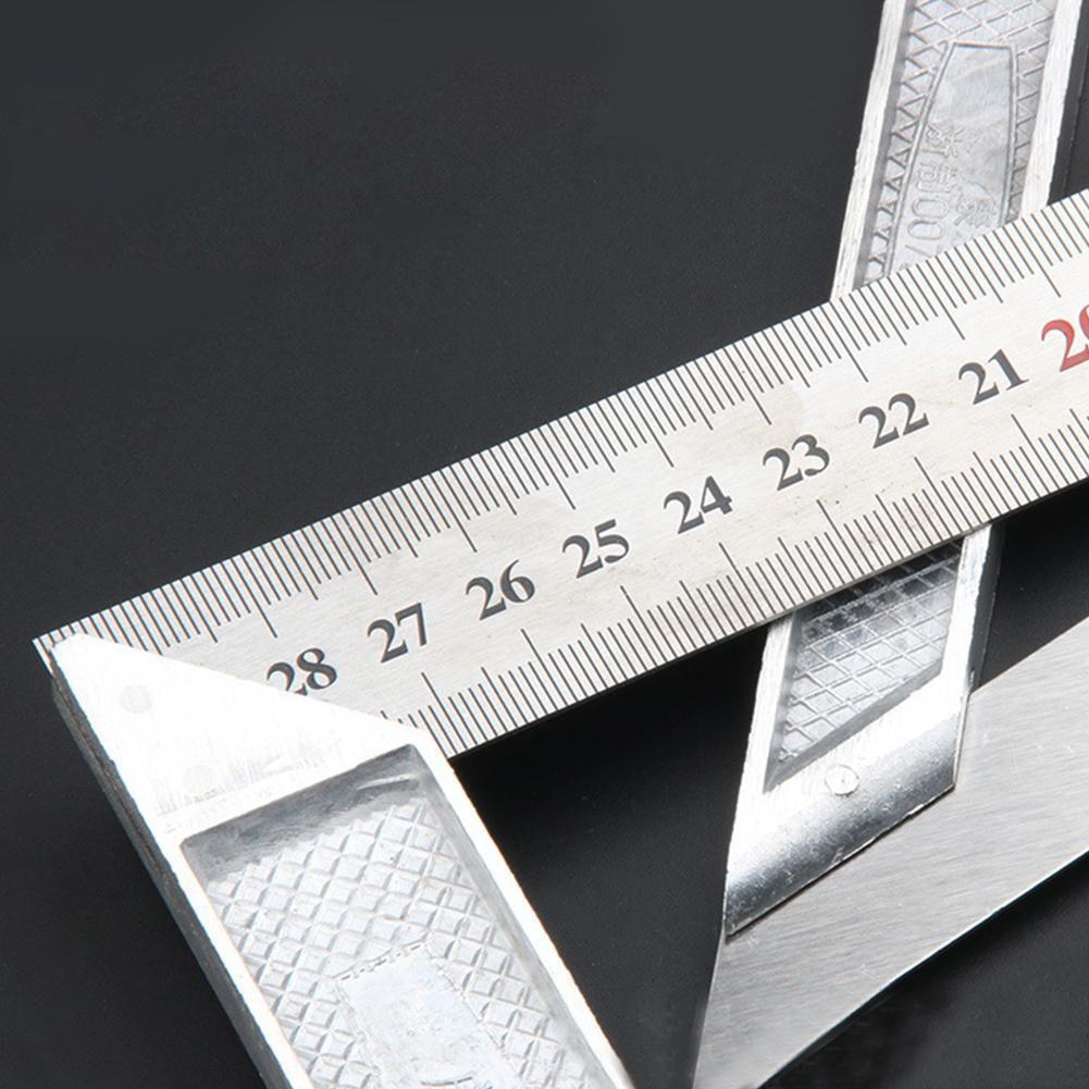 300 mm Woodworking Square Ruler Stainless Steel Right Angle RulerCarpentry Square Measuring Tools Gauge