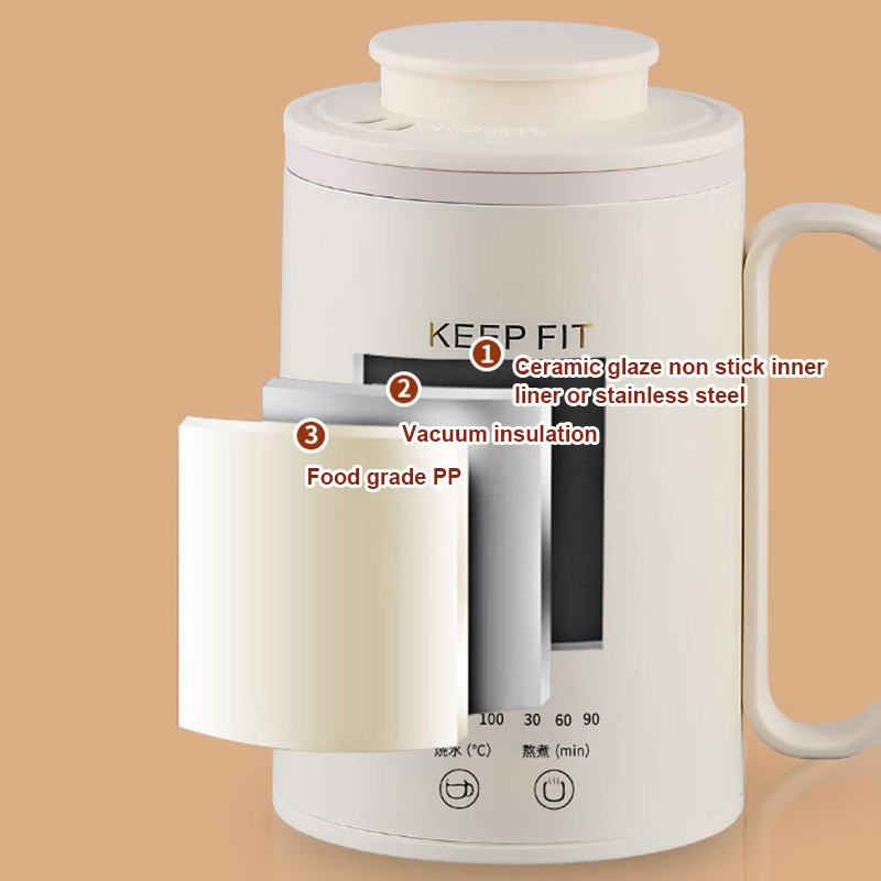 Portable Mini Stew Cup Electric Kettle Water Thermal Heating Boiler Pot Travel Milk Heater Teapot Soup Porridge Slow Cooker