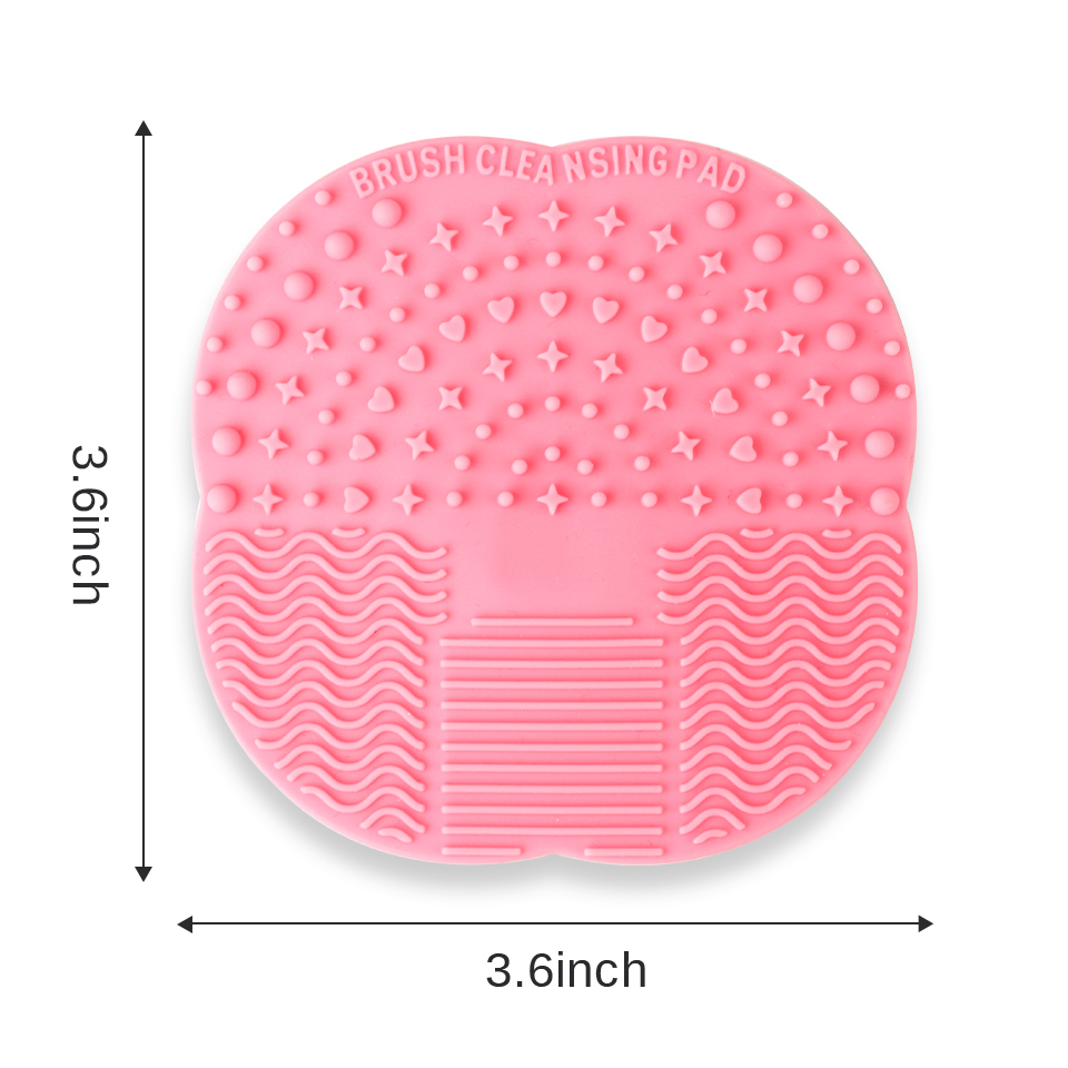 Neue 1PC Silikon machen-hoch Pinsel Reiniger Pad Waschen Pinsel Gel Reinigung matt Stiftung Pinsel Reiniger Kosmetische machen-hoch-Werkzeug