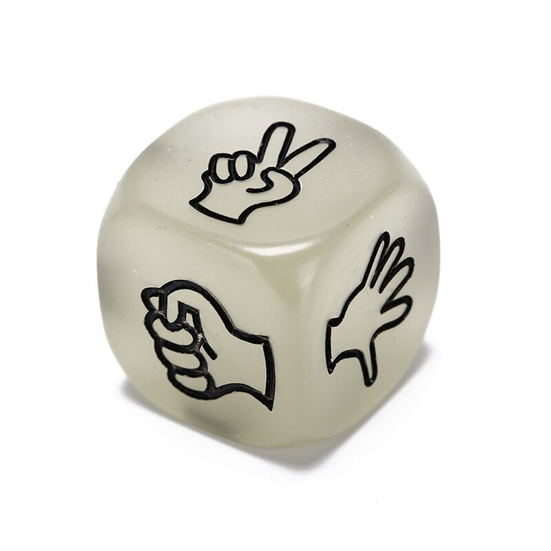 Fun Board Game Night Bar Dice 6 Side Licht Lichtgevend Speelgoed Ktv Entertainment Game Dice Noctilucent
