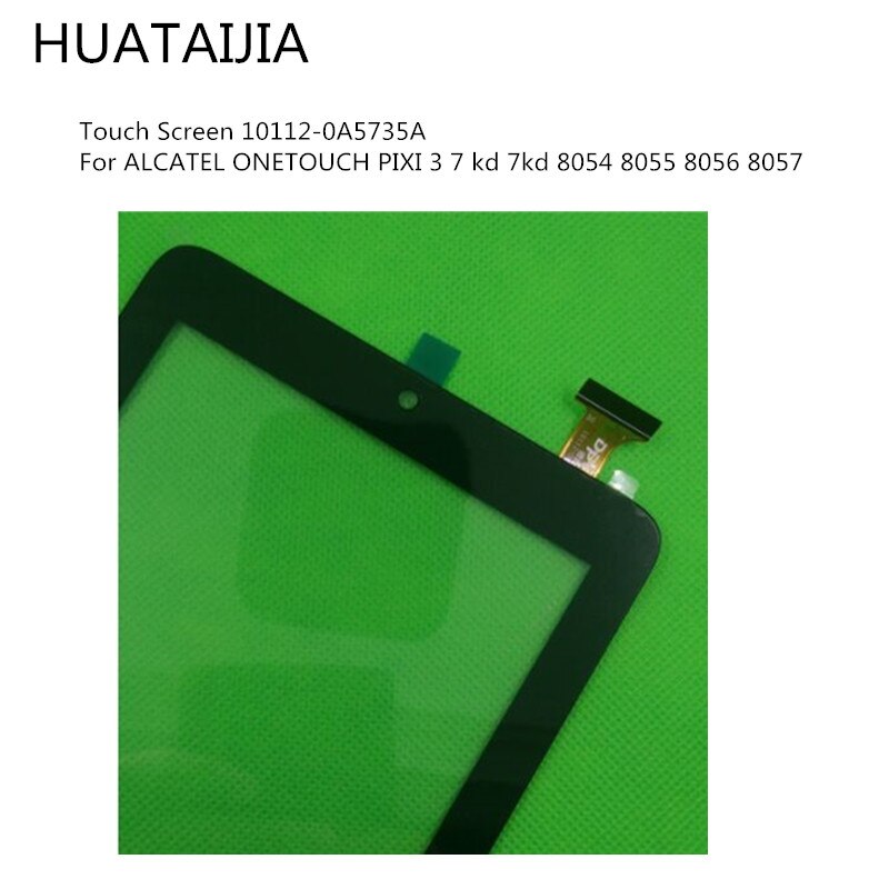 Tablet-digitizer-glassensor 7 -zoll-touchscreen 10112-0 a 5735a für alcatel onetouch pixi 3 7 kd 7kd 8054 8055 8056 8057