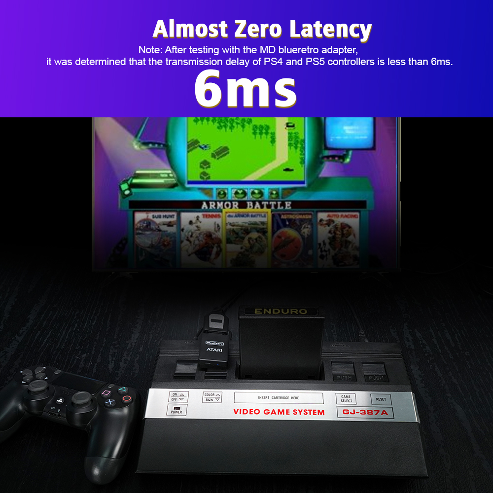 RetroScaler BlueRetro Draadloze Game Controllers Adapter voor Atari 2600 Console naar PS3 PS5 8itdo Xbox One S Draadloze Controllers
