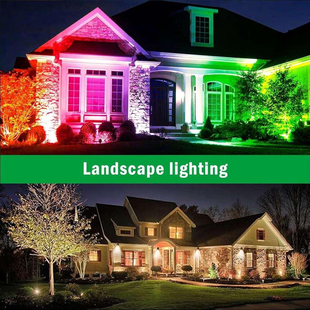 Led havebelysning 5w udendørs græsplænelampe vandtæt belysning havesti spotlights  ac85v-265v dc12v