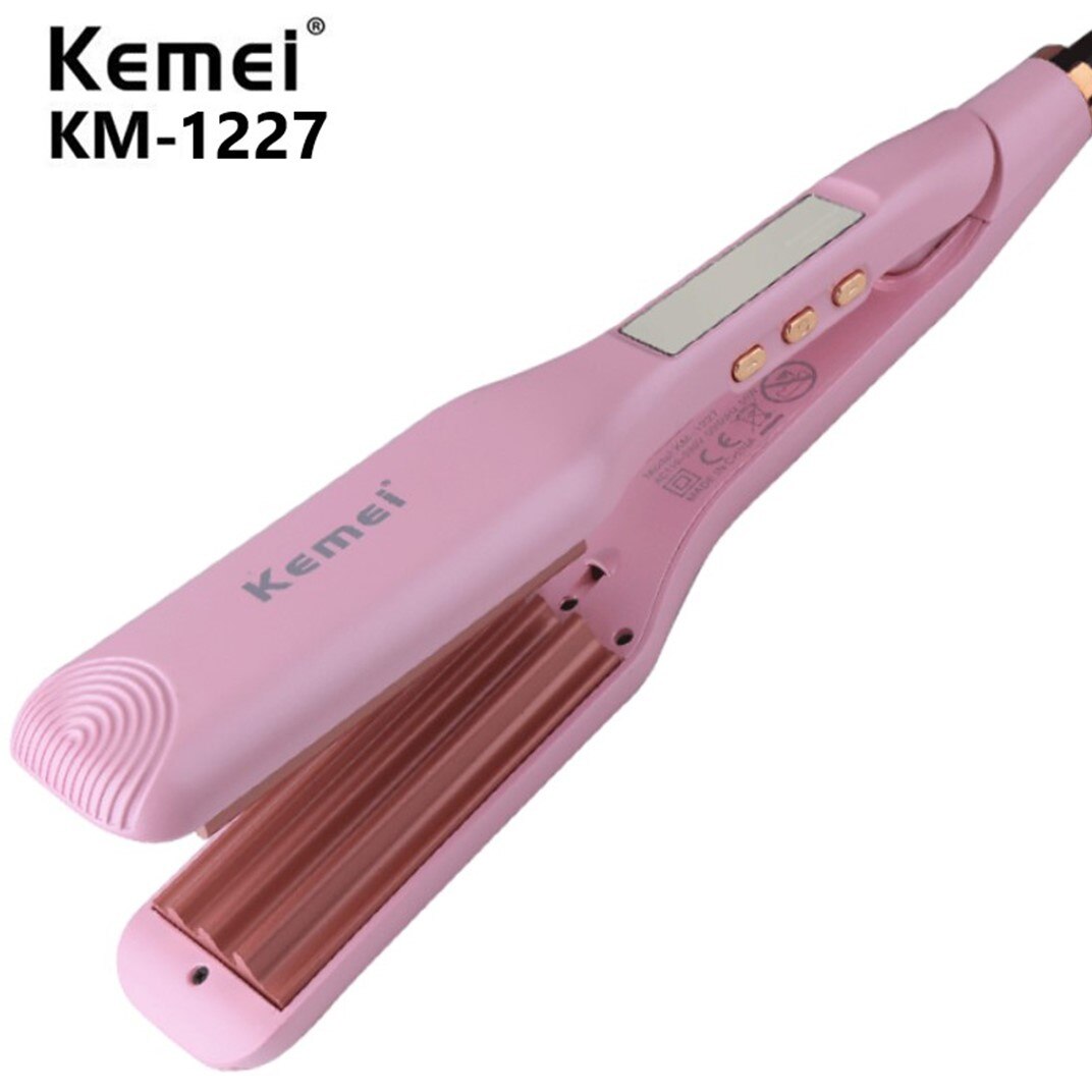 Hair Tools Curling Iron Ceramic Triple Barrel Hair Styler Hair Waver Styling Tools Hair Curlers Electric Curling: EU