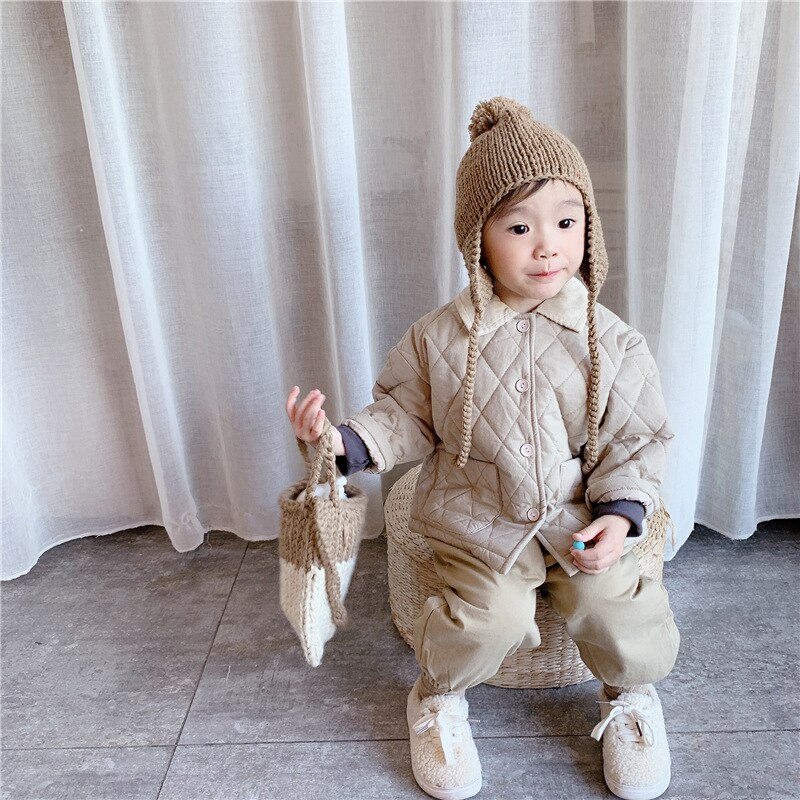 garçons filles épaissir manteau veste enfants hiver manteaux vestes enfants vêtements survêtements