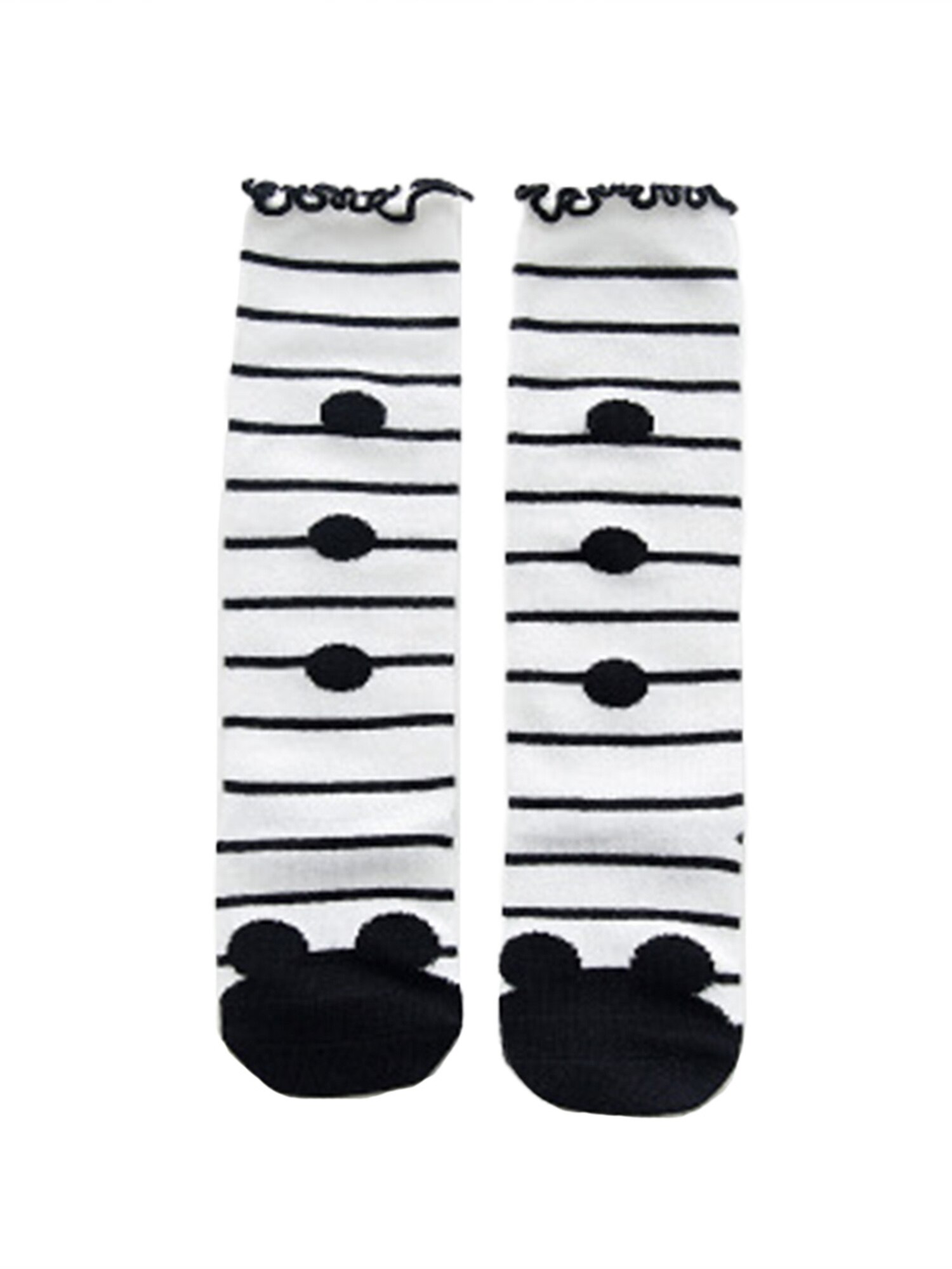 Baby Cartoon Cute Cotton Socks Spring Autumn Non Slip Cute Mid Tube Socks For Boys Girls: B / 1-3 Years