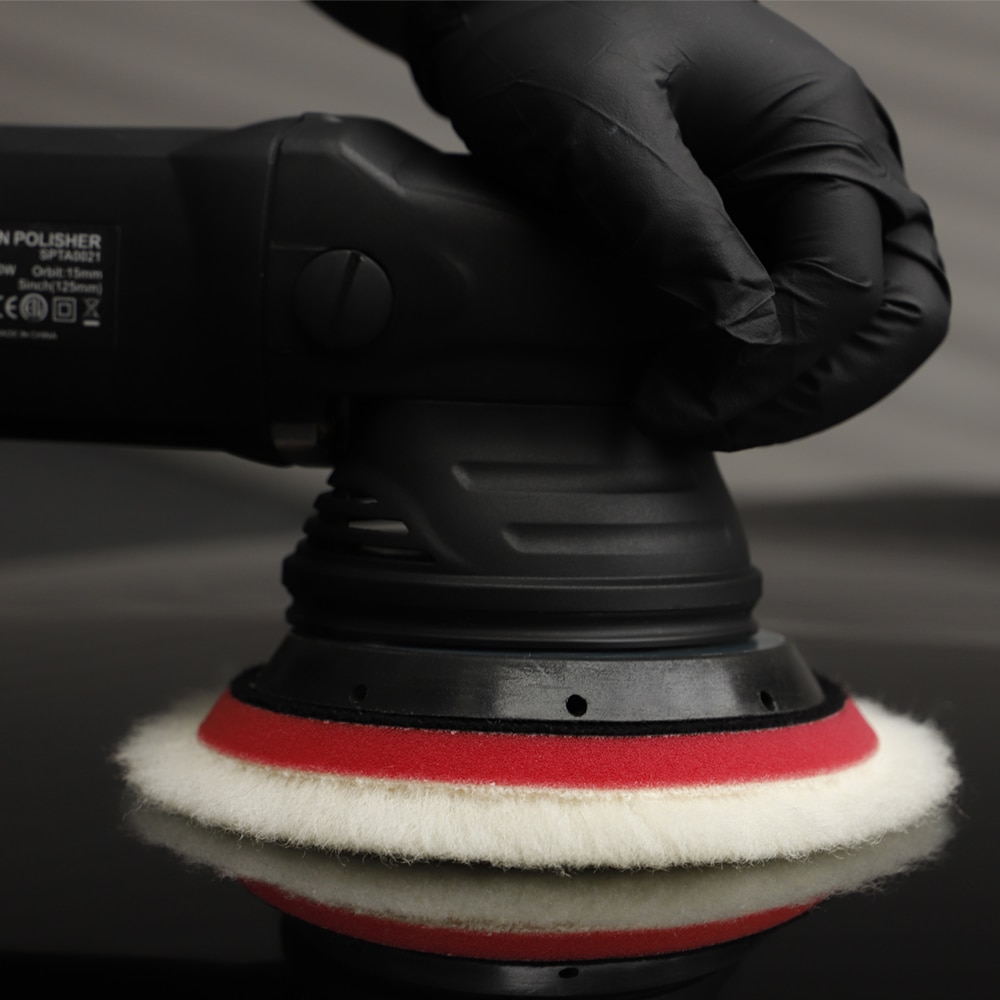 SPTA 5 Inches 125 MM 8-Hole Back-up Sanding Pad 4 Nails Hook and Loop Sander Backing Pad for Electric Makita Orbital Sander