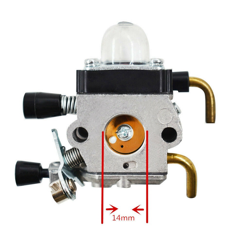 Carburetor Kit For STIHL FS55C, FS55R, FS55RC, FS55T, FS85 Trimmers - Includes Gaskets, Filters, Bulb & Plug