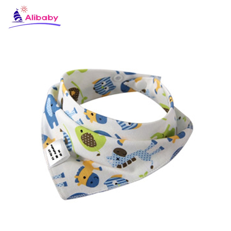 Baby bibs Cotton babador baby bandana Kids Cute Soft Bebe Baberos For Newborn Toddler Triangle Infant bibs burp cloth Saliva