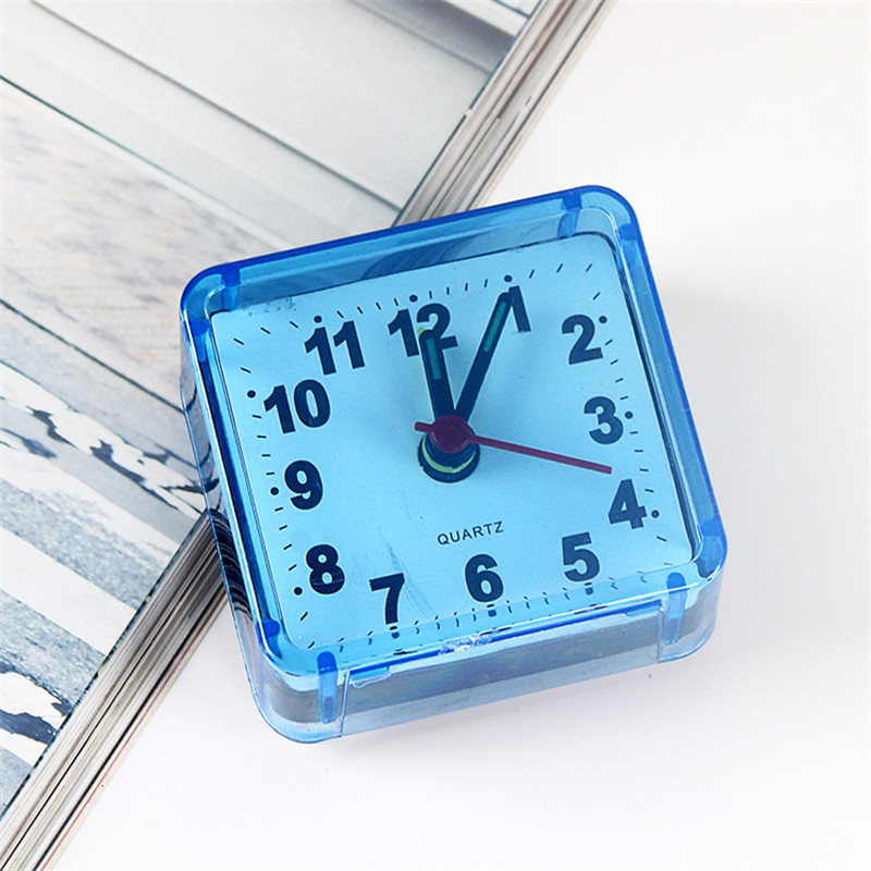 1PC Square Small alarm clock cute student clocks bedroom bedside office electronic clock
