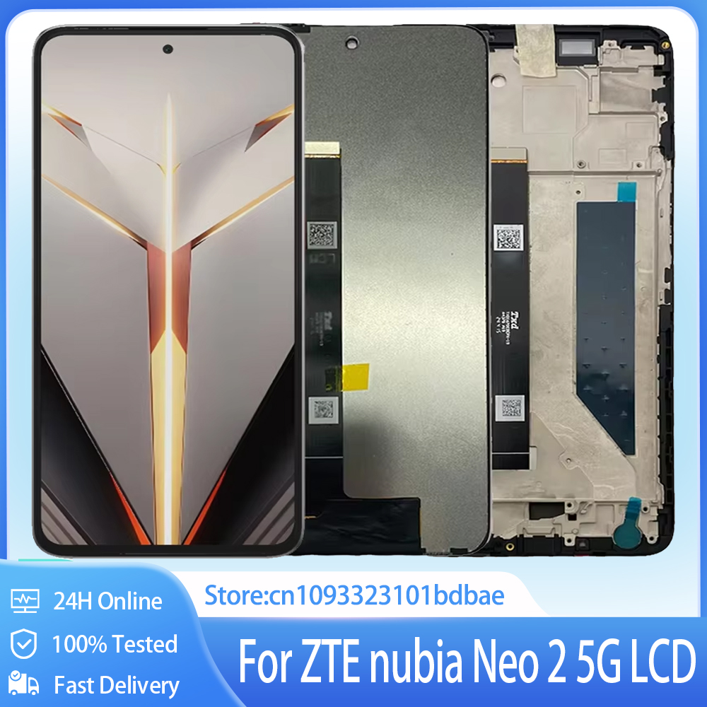For ZTE nubia Neo 2 5G LCD Display Touch Screen Digitizer Assembly Replacement For ZTE nubia Neo2 5G Z2352N LCD