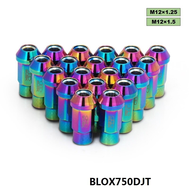 Blox – écrous de roue prolongés 50MM, avec pointes, pour jantes m12x1, 5/m12x1, 25, EP-BLOX750DJT-ALBZ