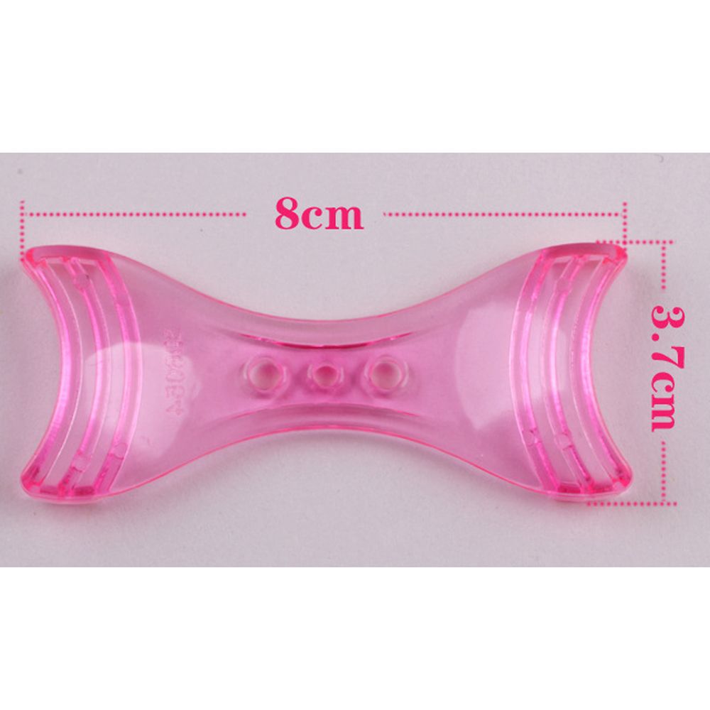 1 pc draw eyeliners guidekort pink eyeliner model makeup øjenhjælper enhed værktøj form eyeliner guide makeup værktøj