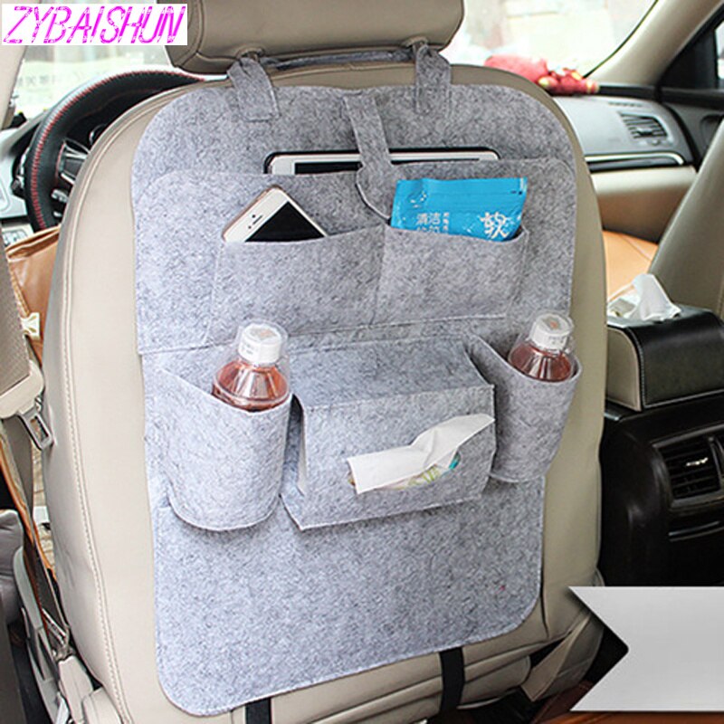 Car Rear Seat Storage Box Multi-pocket Storage Bag for Porsche 911 918/Cayenne/Macan/Macan S/Panamera/Cayman/Carrera/Boxster