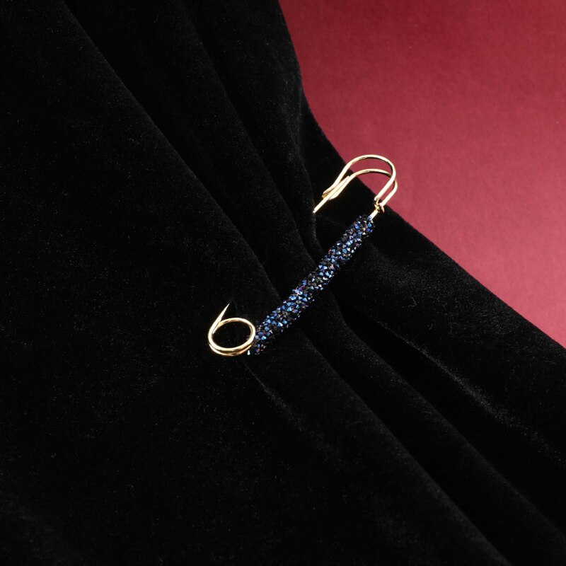 Mode Strass Trui Vest Broche Pins Veiligheid Sjaal Gesp Vrouwen Accessoires